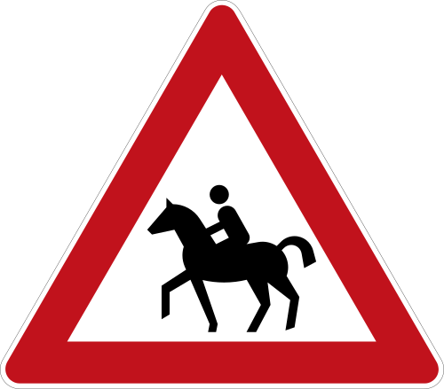 Reiter – Aufstellung rechts