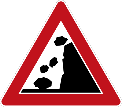 Steinschlag – Aufstellung rechts