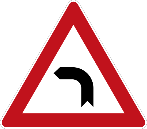 Kurve – links