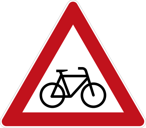 Radverkehr – Aufstellung links