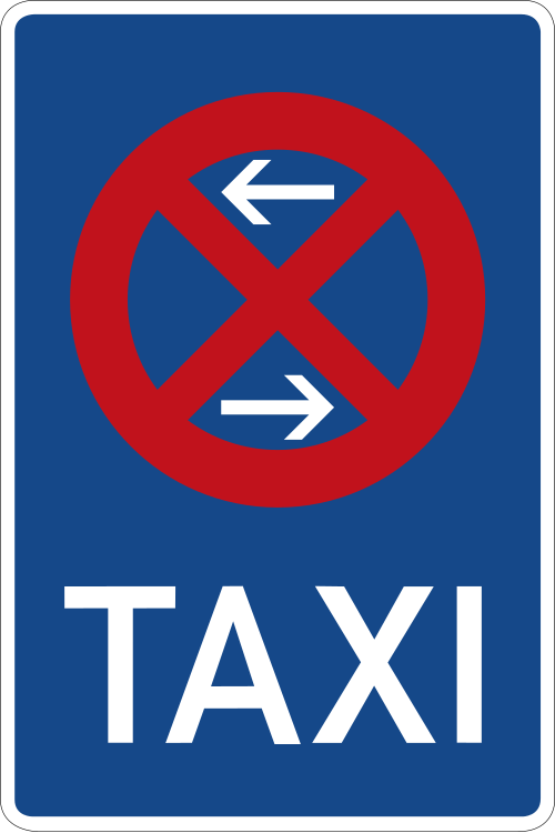 Taxistand – Mitte – Aufstellung rechts
