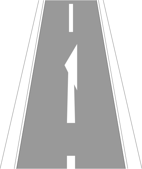 Vorankündi­gungs­pfeil