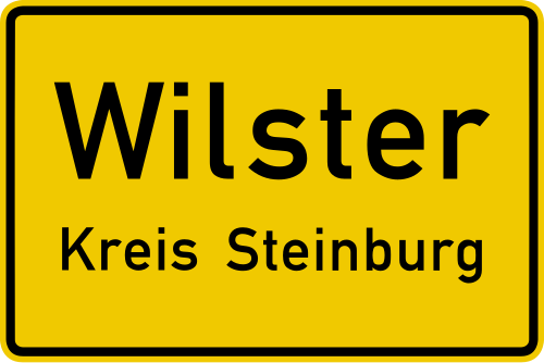 Ortstafel Vorderseite (diese Nummer trug das Zeichen bereits vor 1992)