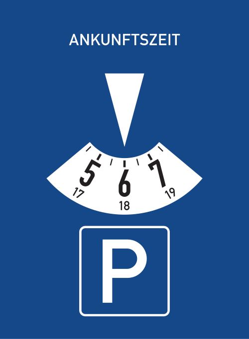 Parkscheibe[17]