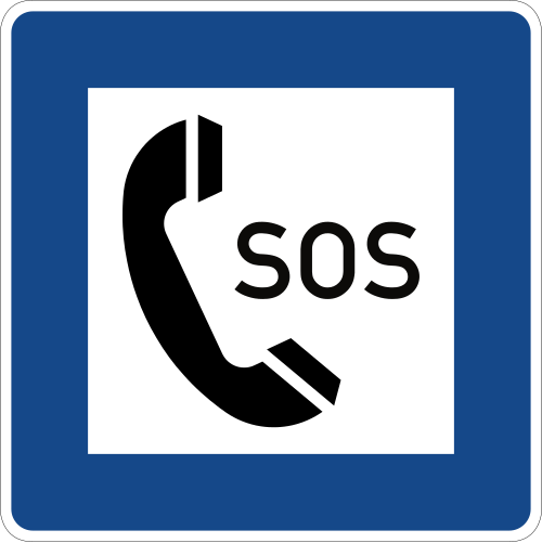 Notrufsäule