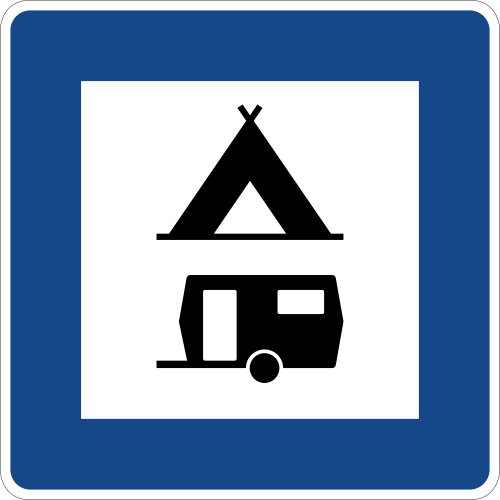 Zelt- und Wohnwagenplatz
