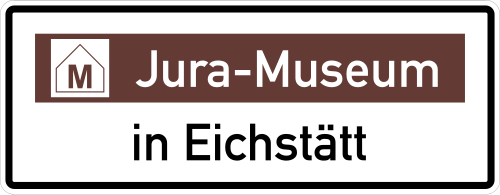 Touristischer Hinweis mit Bezugsziel – Variante „in“