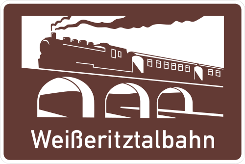 Touristische Unterrichtungstafel